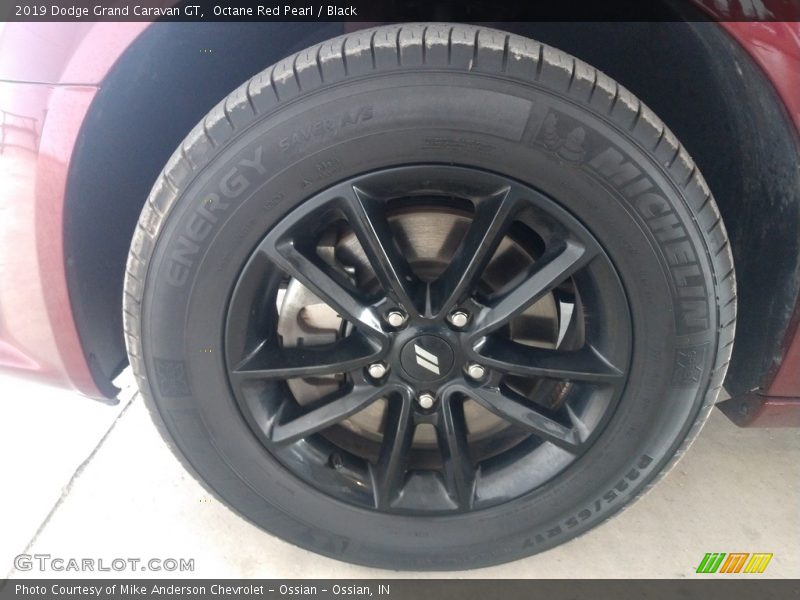 Octane Red Pearl / Black 2019 Dodge Grand Caravan GT