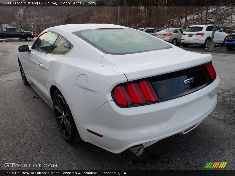 Oxford White / Ebony 2016 Ford Mustang GT Coupe