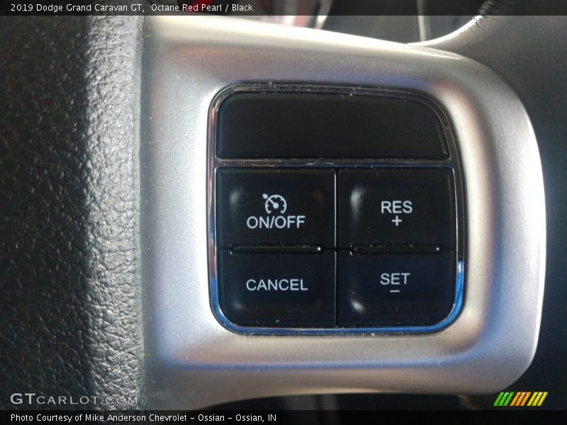 Octane Red Pearl / Black 2019 Dodge Grand Caravan GT