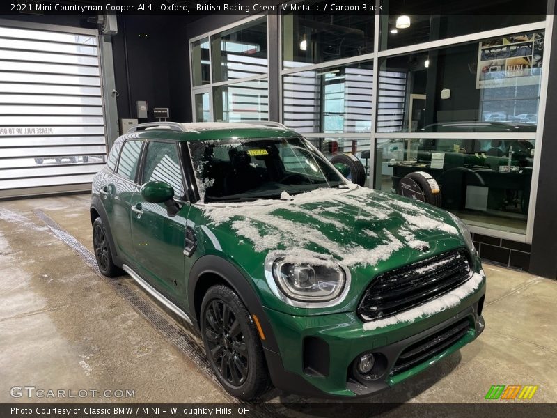 British Racing Green IV Metallic / Carbon Black 2021 Mini Countryman Cooper All4 -Oxford