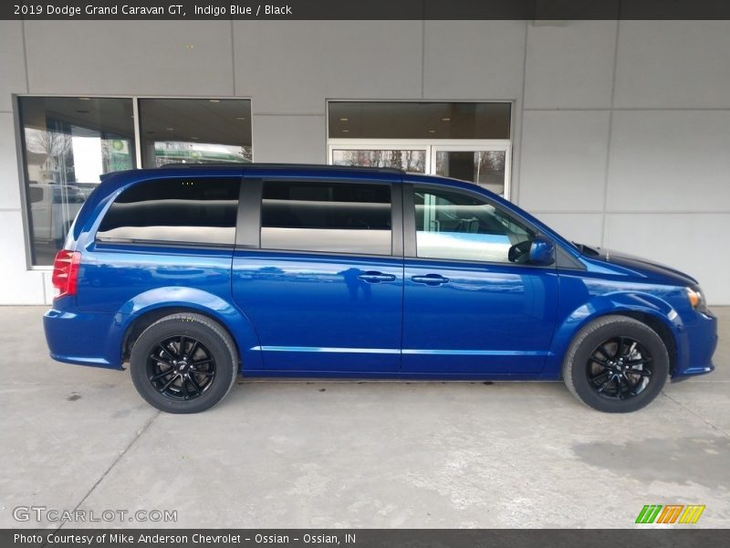 Indigo Blue / Black 2019 Dodge Grand Caravan GT