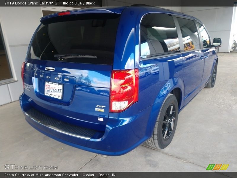 Indigo Blue / Black 2019 Dodge Grand Caravan GT