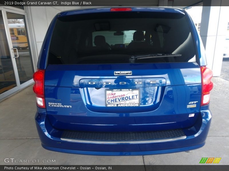 Indigo Blue / Black 2019 Dodge Grand Caravan GT