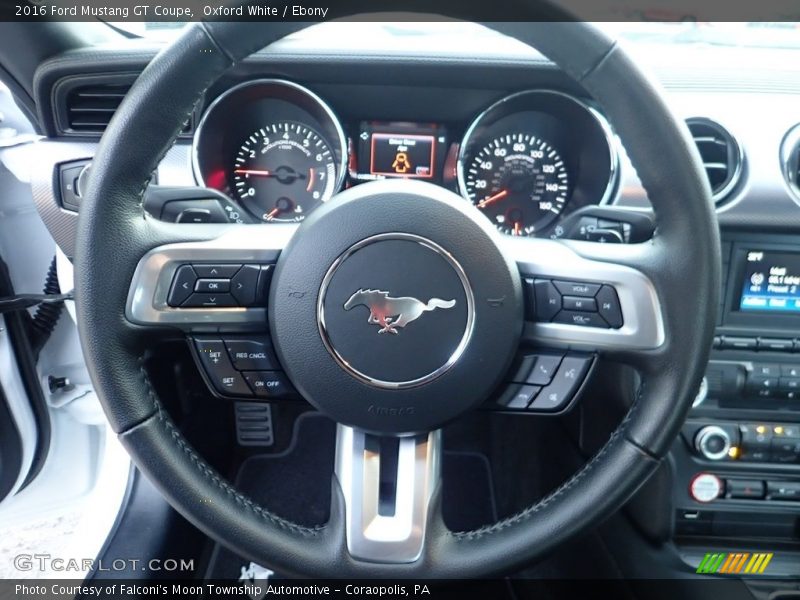 Oxford White / Ebony 2016 Ford Mustang GT Coupe