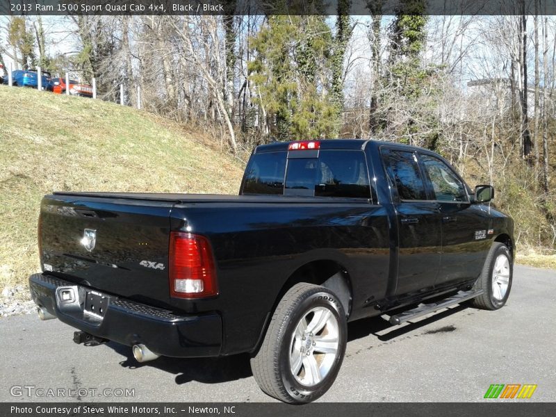Black / Black 2013 Ram 1500 Sport Quad Cab 4x4