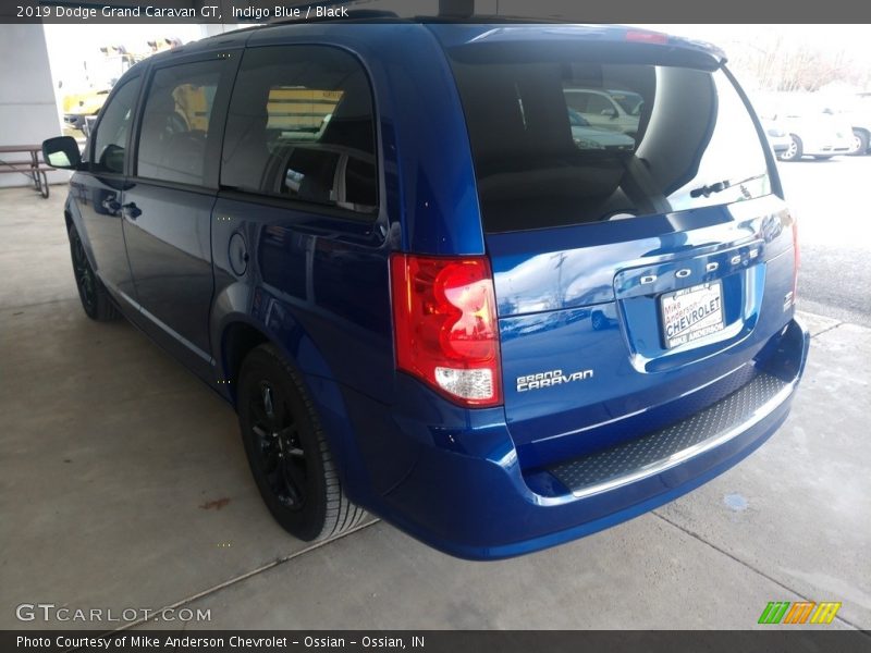 Indigo Blue / Black 2019 Dodge Grand Caravan GT