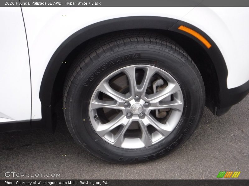 Hyper White / Black 2020 Hyundai Palisade SE AWD