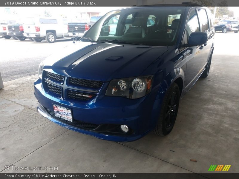 Indigo Blue / Black 2019 Dodge Grand Caravan GT