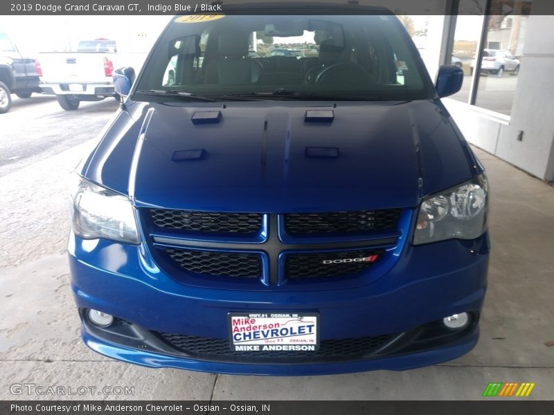 Indigo Blue / Black 2019 Dodge Grand Caravan GT