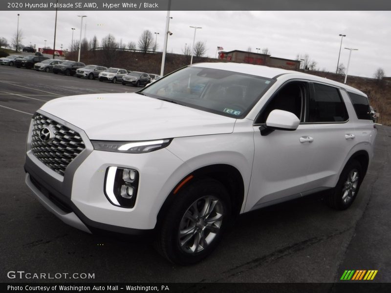 Hyper White / Black 2020 Hyundai Palisade SE AWD