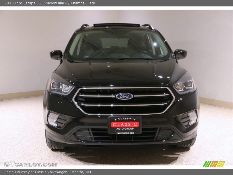 Shadow Black / Charcoal Black 2018 Ford Escape SE