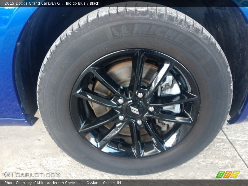 Indigo Blue / Black 2019 Dodge Grand Caravan GT