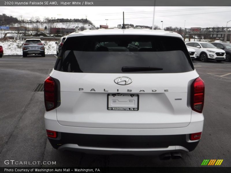 Hyper White / Black 2020 Hyundai Palisade SE AWD
