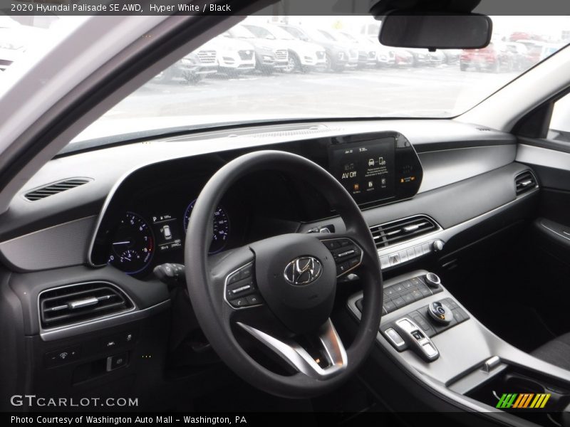 Hyper White / Black 2020 Hyundai Palisade SE AWD