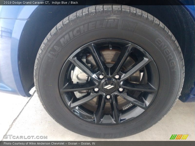 Indigo Blue / Black 2019 Dodge Grand Caravan GT