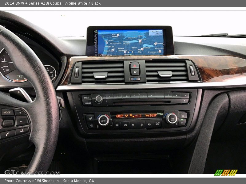Alpine White / Black 2014 BMW 4 Series 428i Coupe