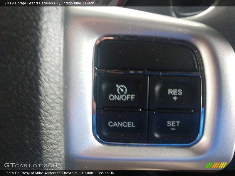 Indigo Blue / Black 2019 Dodge Grand Caravan GT