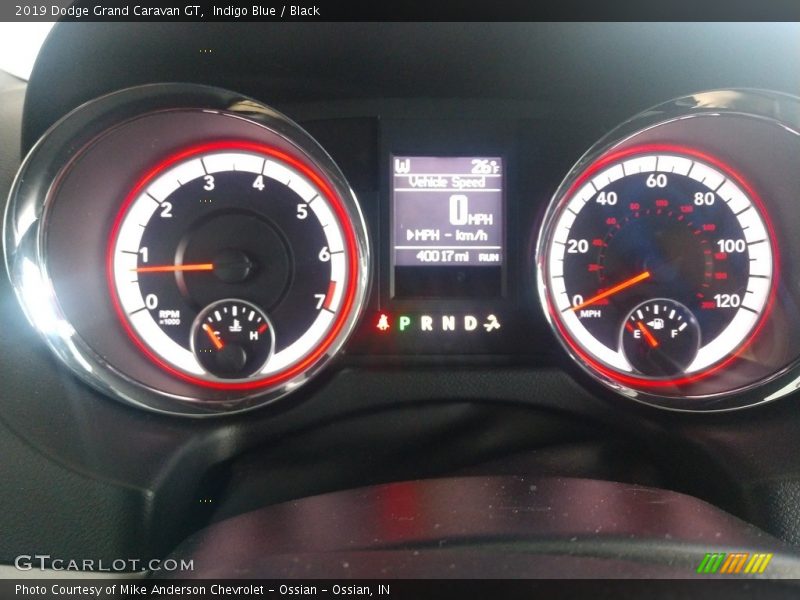 Indigo Blue / Black 2019 Dodge Grand Caravan GT