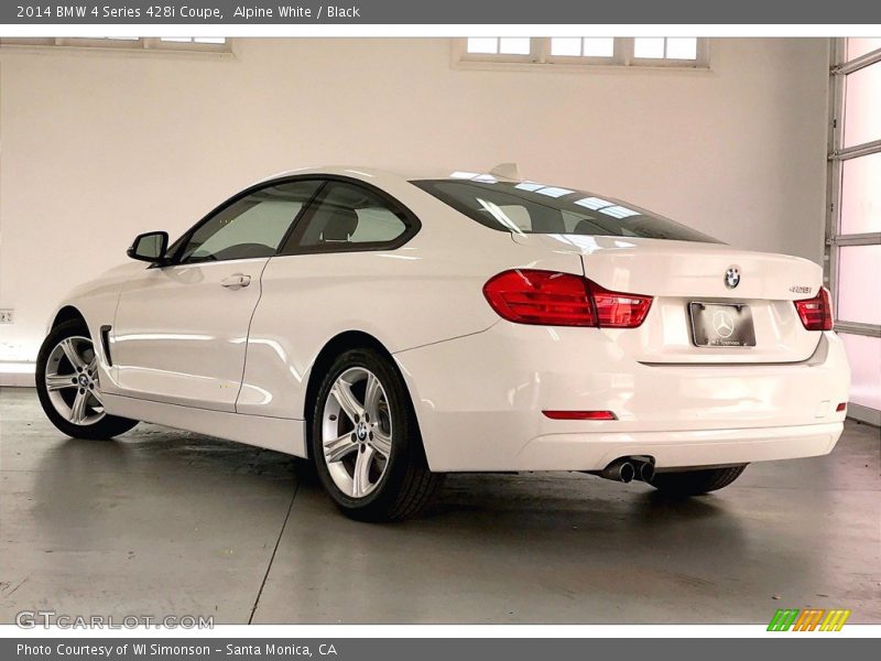 Alpine White / Black 2014 BMW 4 Series 428i Coupe