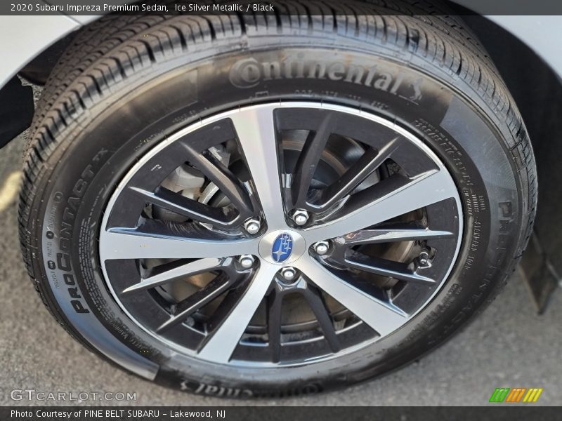 Ice Silver Metallic / Black 2020 Subaru Impreza Premium Sedan