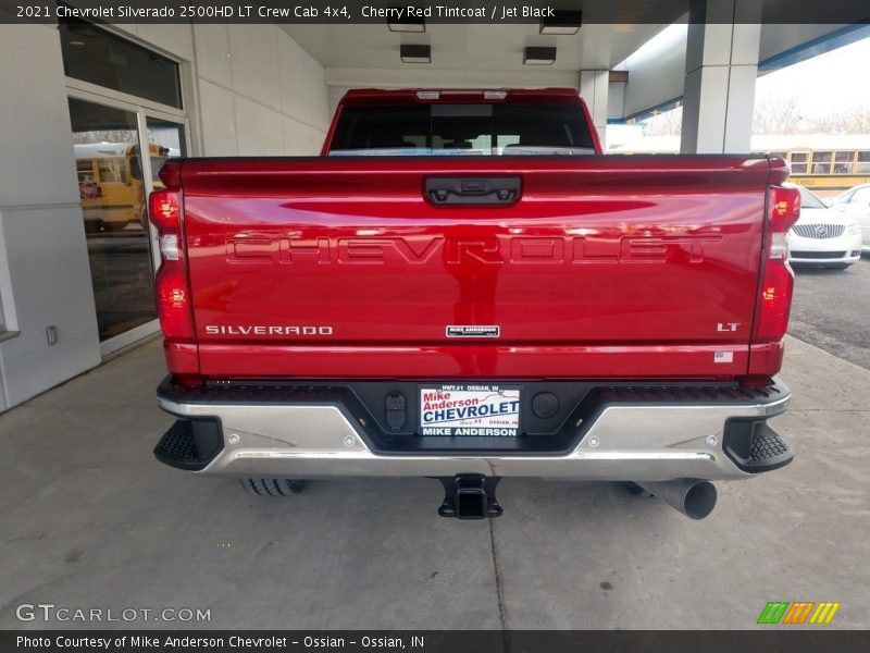 Cherry Red Tintcoat / Jet Black 2021 Chevrolet Silverado 2500HD LT Crew Cab 4x4