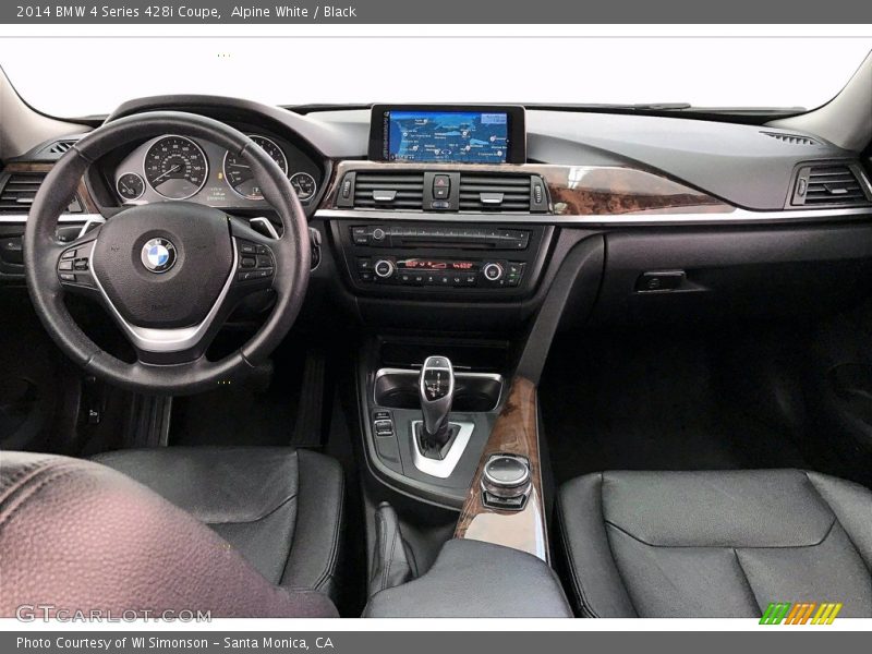 Alpine White / Black 2014 BMW 4 Series 428i Coupe