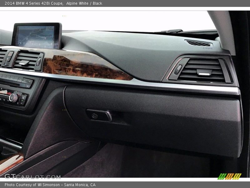 Alpine White / Black 2014 BMW 4 Series 428i Coupe