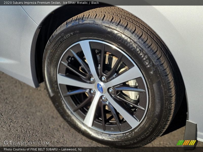 Ice Silver Metallic / Black 2020 Subaru Impreza Premium Sedan