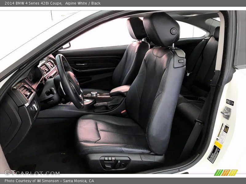 Alpine White / Black 2014 BMW 4 Series 428i Coupe
