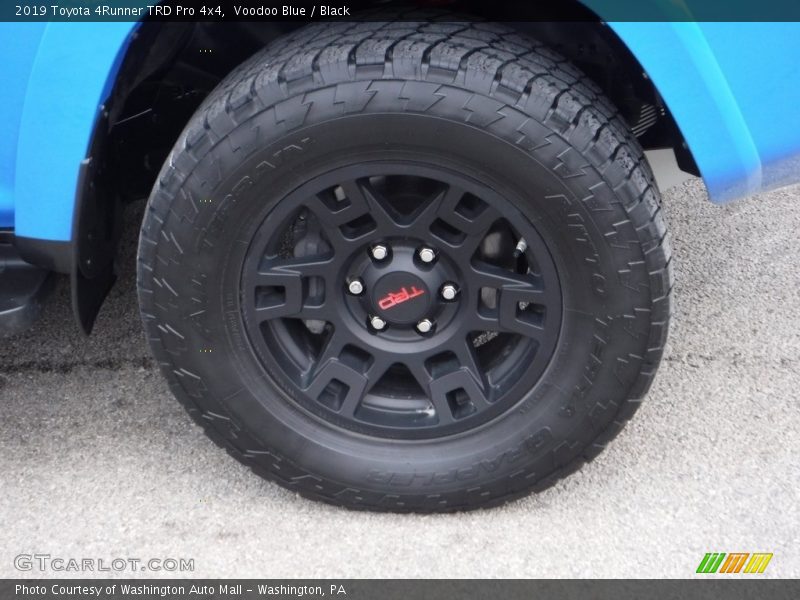 Voodoo Blue / Black 2019 Toyota 4Runner TRD Pro 4x4