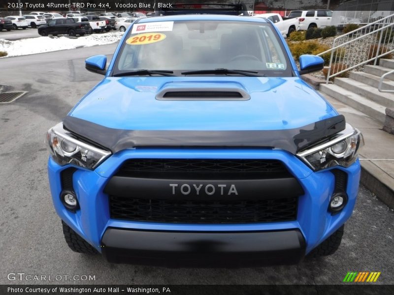 Voodoo Blue / Black 2019 Toyota 4Runner TRD Pro 4x4