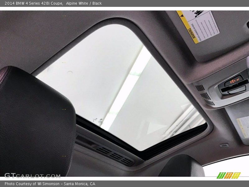 Alpine White / Black 2014 BMW 4 Series 428i Coupe