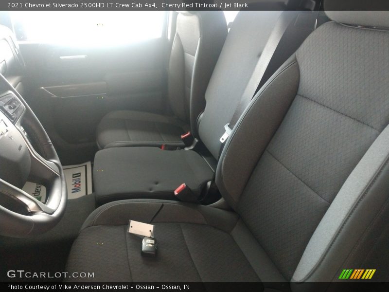 Cherry Red Tintcoat / Jet Black 2021 Chevrolet Silverado 2500HD LT Crew Cab 4x4