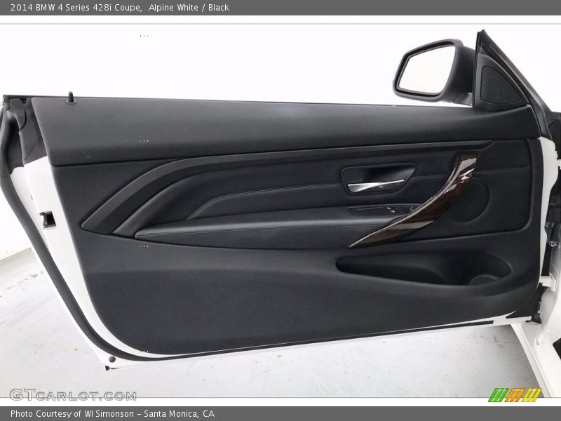 Alpine White / Black 2014 BMW 4 Series 428i Coupe