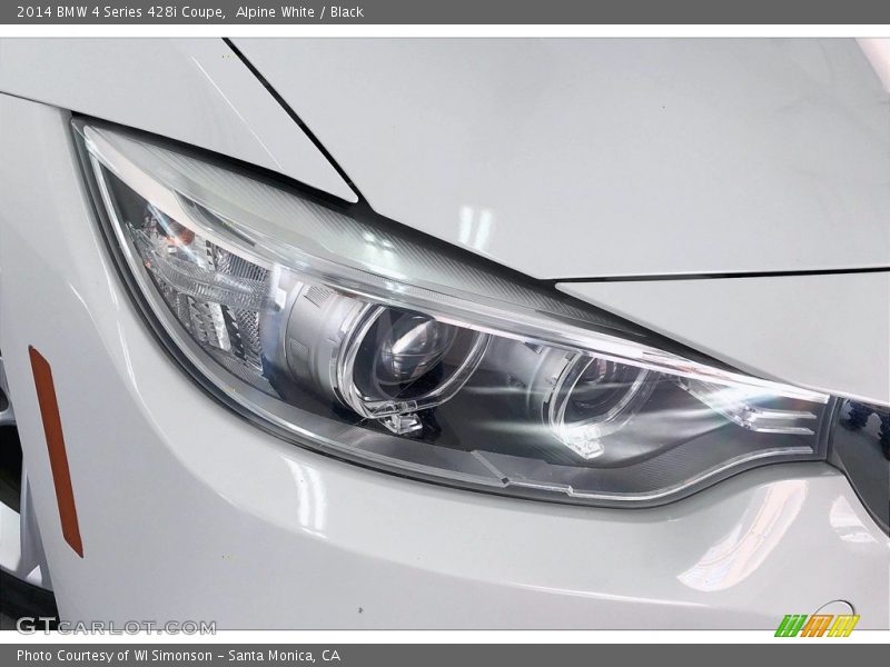 Alpine White / Black 2014 BMW 4 Series 428i Coupe