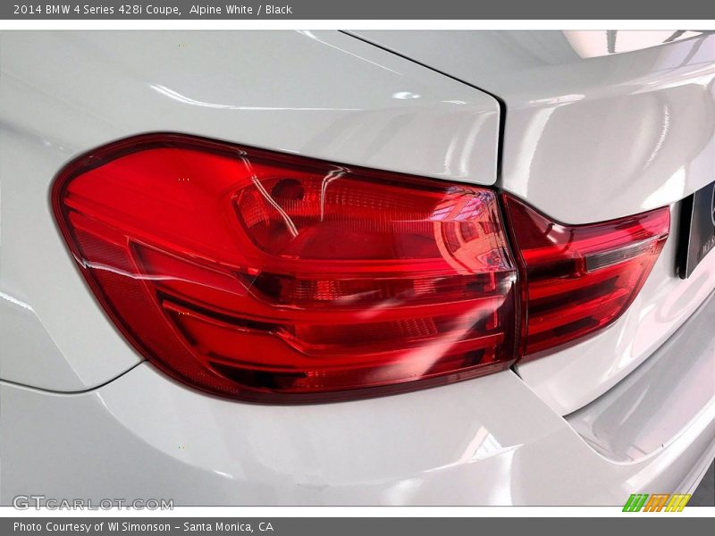 Alpine White / Black 2014 BMW 4 Series 428i Coupe