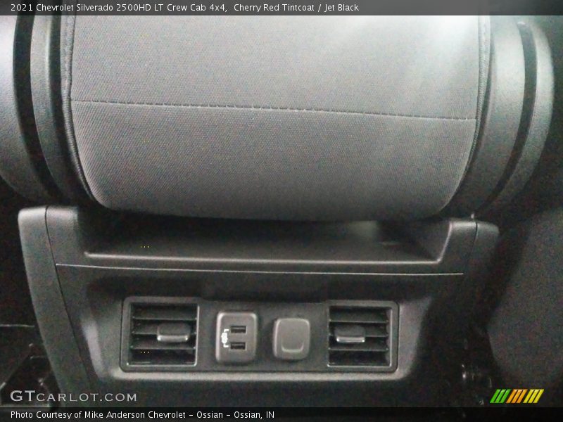 Cherry Red Tintcoat / Jet Black 2021 Chevrolet Silverado 2500HD LT Crew Cab 4x4