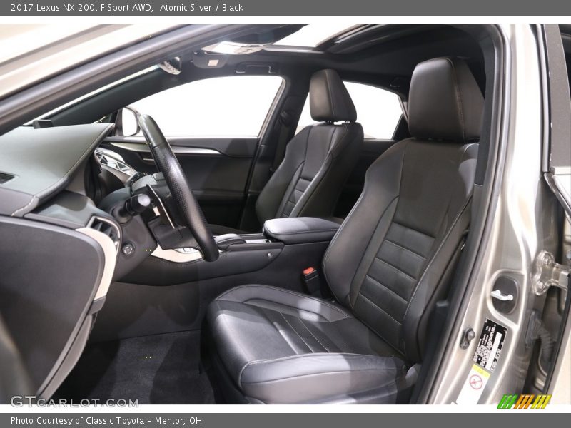 Atomic Silver / Black 2017 Lexus NX 200t F Sport AWD
