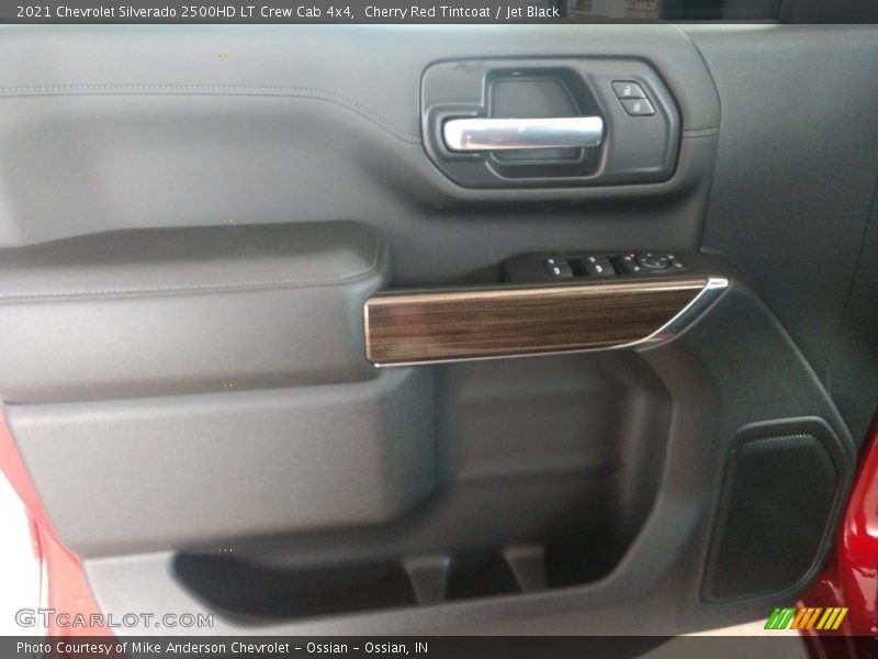 Cherry Red Tintcoat / Jet Black 2021 Chevrolet Silverado 2500HD LT Crew Cab 4x4