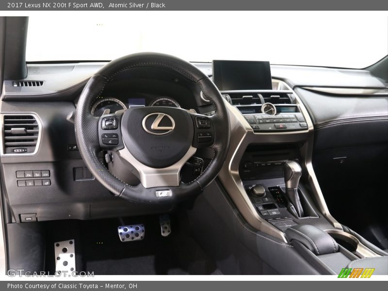 Atomic Silver / Black 2017 Lexus NX 200t F Sport AWD