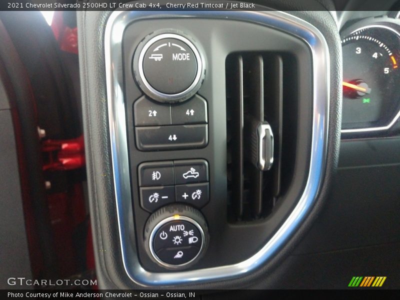 Cherry Red Tintcoat / Jet Black 2021 Chevrolet Silverado 2500HD LT Crew Cab 4x4