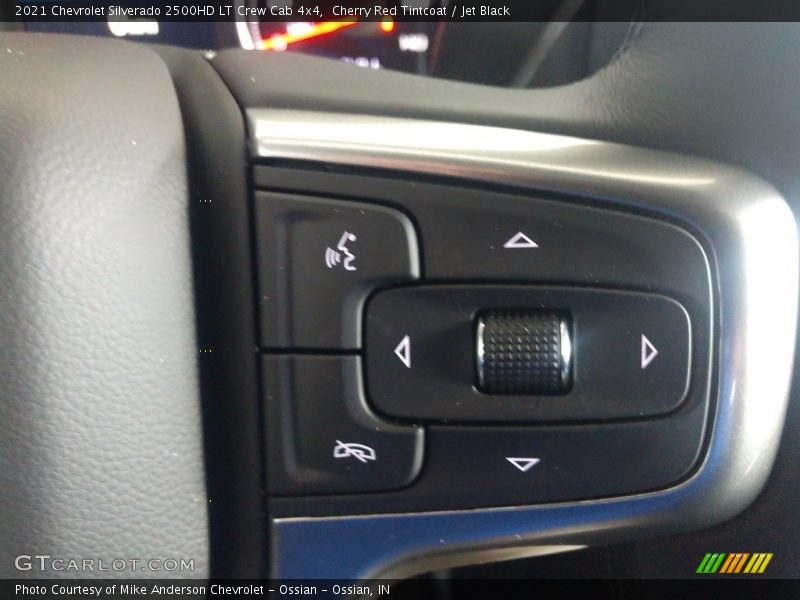 Cherry Red Tintcoat / Jet Black 2021 Chevrolet Silverado 2500HD LT Crew Cab 4x4