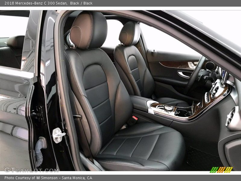 Black / Black 2018 Mercedes-Benz C 300 Sedan
