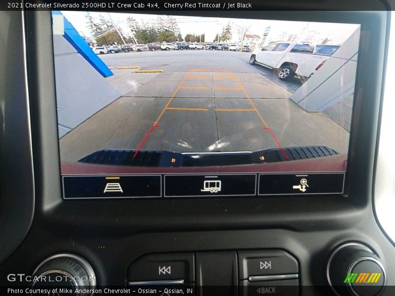 Cherry Red Tintcoat / Jet Black 2021 Chevrolet Silverado 2500HD LT Crew Cab 4x4