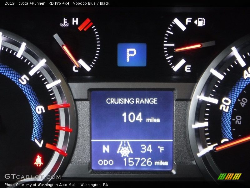  2019 4Runner TRD Pro 4x4 TRD Pro 4x4 Gauges