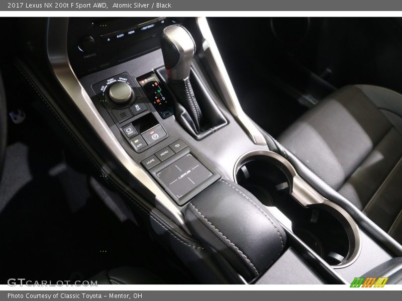 Atomic Silver / Black 2017 Lexus NX 200t F Sport AWD