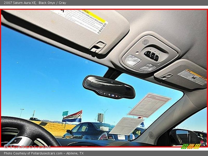 Black Onyx / Gray 2007 Saturn Aura XE