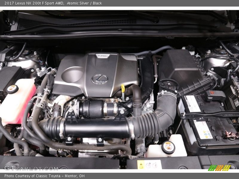 Atomic Silver / Black 2017 Lexus NX 200t F Sport AWD