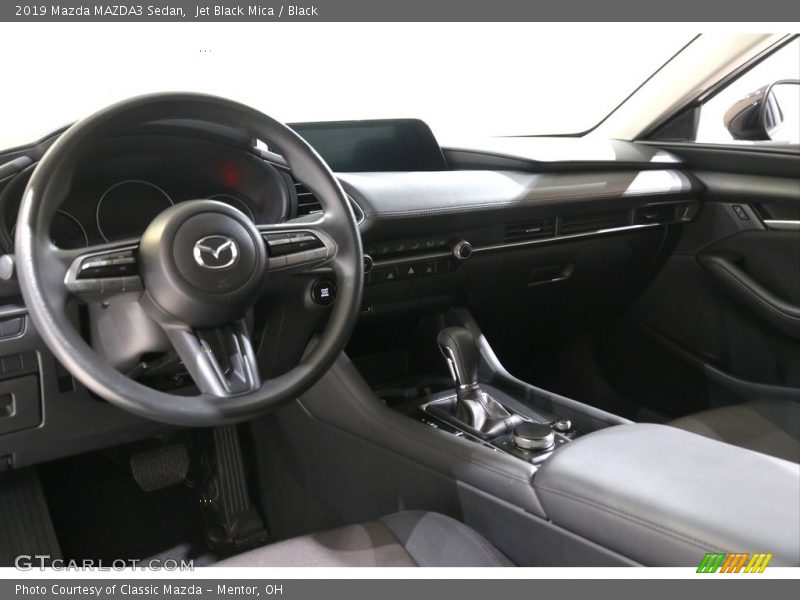 Jet Black Mica / Black 2019 Mazda MAZDA3 Sedan