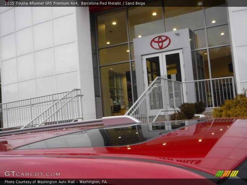 Barcelona Red Metallic / Sand Beige 2015 Toyota 4Runner SR5 Premium 4x4